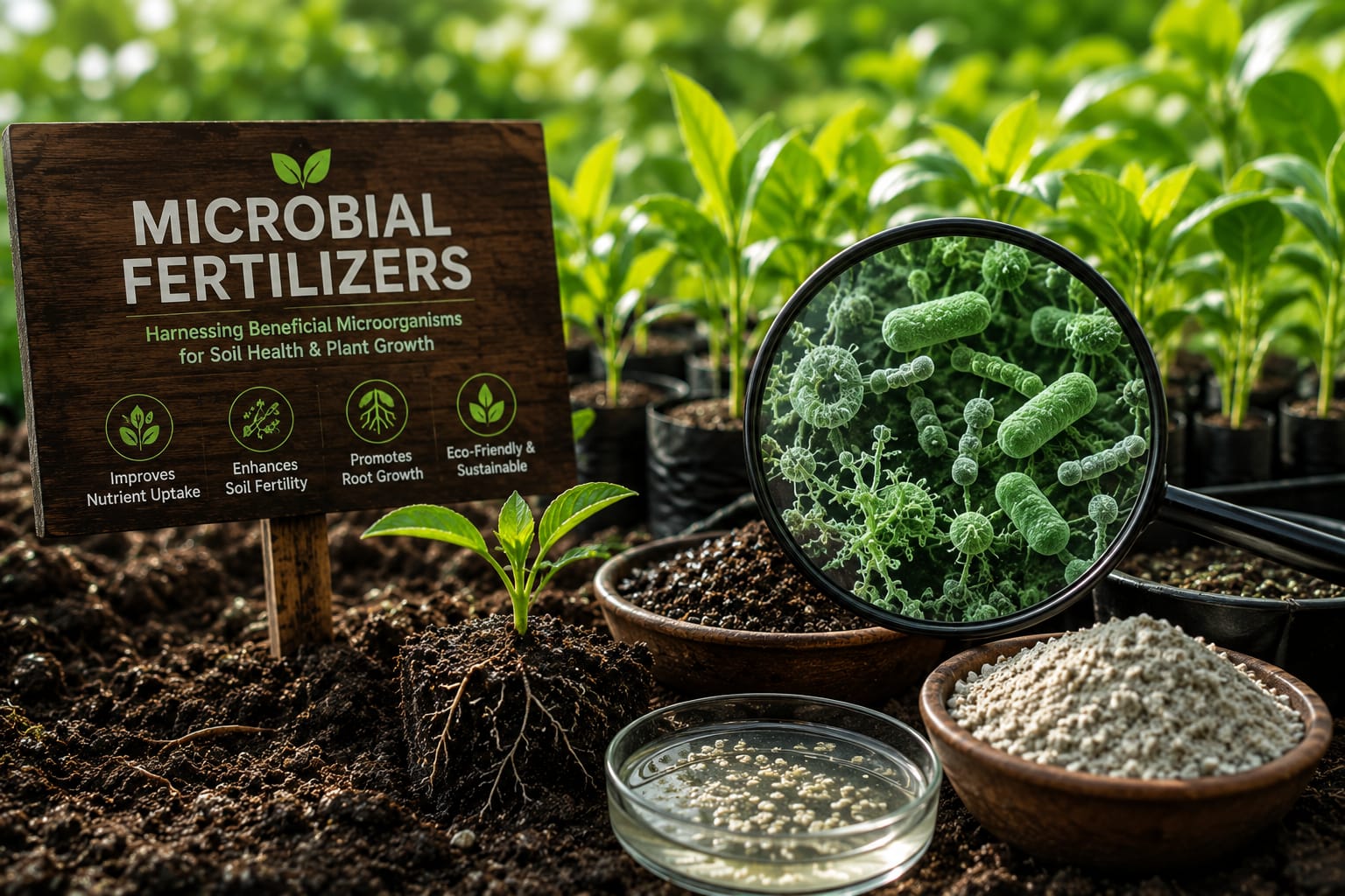 Microbial Fertilizers